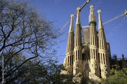 Sagrada Familia towers, Passion façade