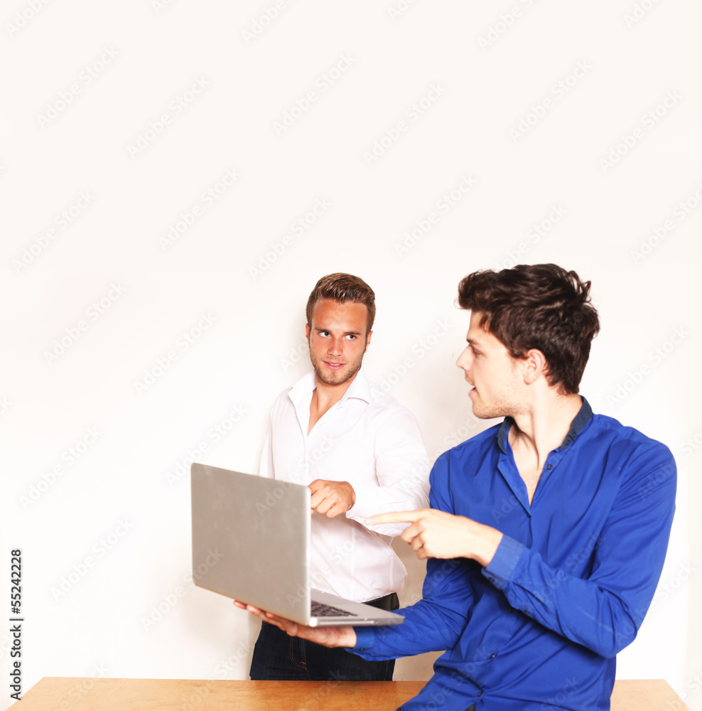 junge Geschäftspartner junge Geschäftspartner