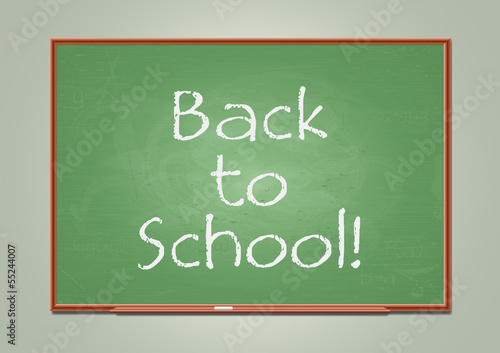 School blackboard