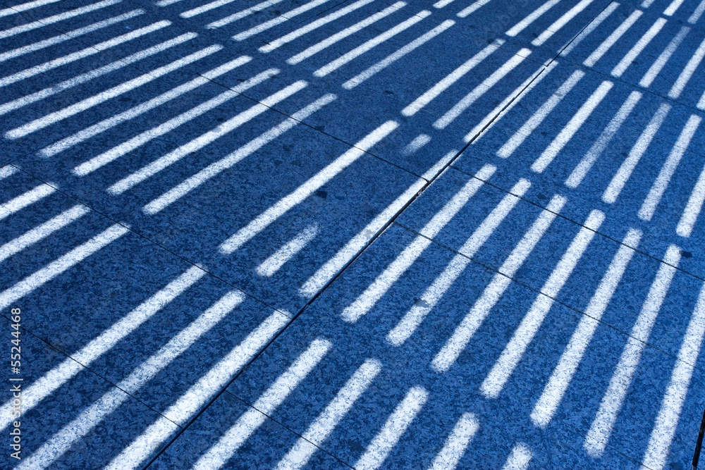 Fototapeta premium blue shadow