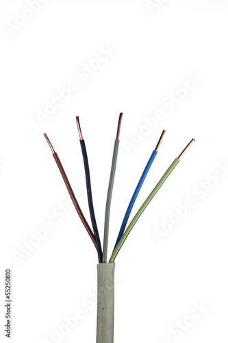Elektrokabel abisoliert