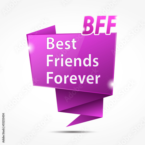 bulle origami : bff
