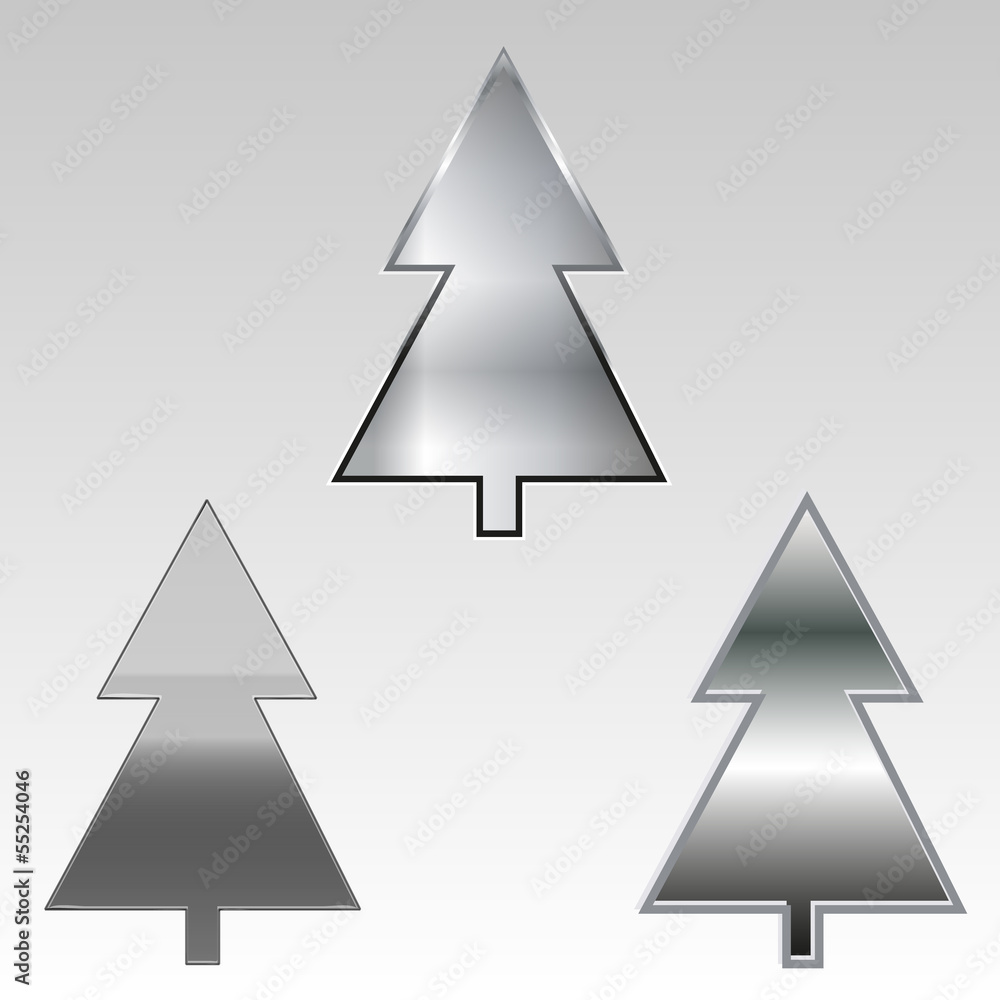 Christmas tree button set Christmas tree button set