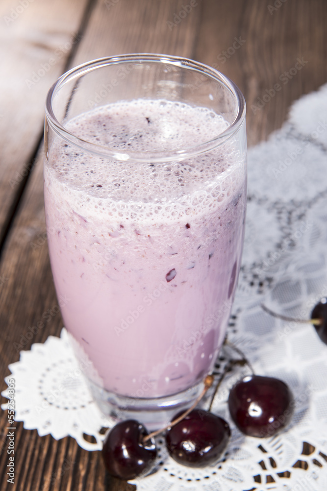 Fresh made Cherry Smoothie Fresh made Cherry Smoothie