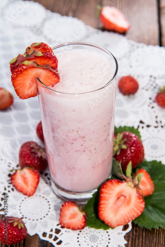 Fruity Strawberry Milkshake