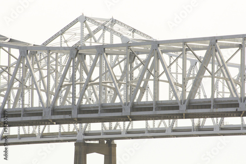 Mississippi River Bridge at New Orleans, Louisiana
