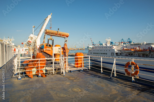 genoa port in agoust 2013 photo