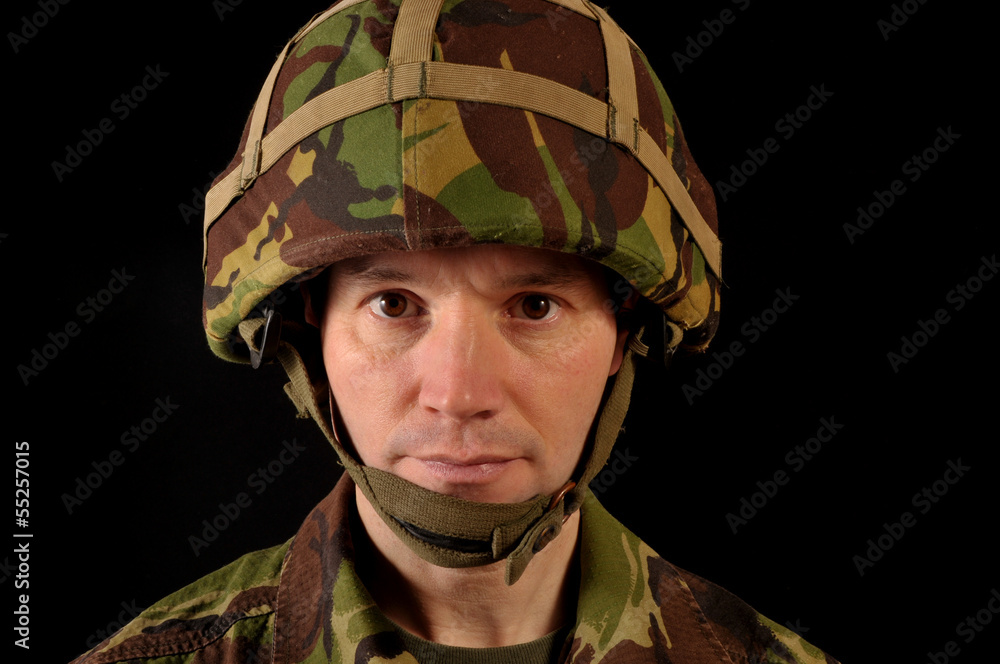Portrait of a British Soldier Portrait of a British Soldier