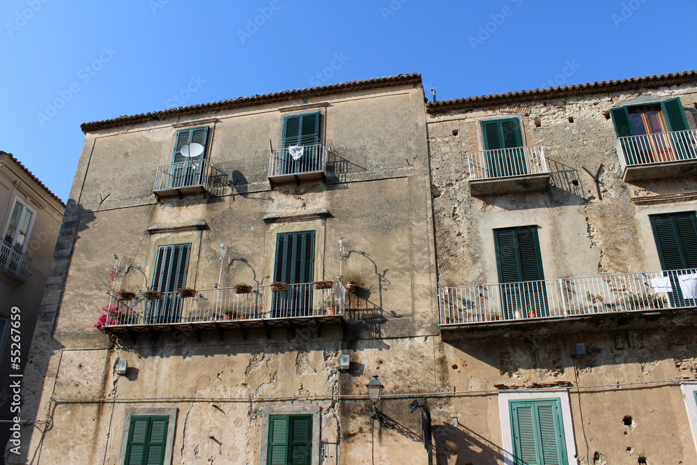 Old Houses, Calabria, South Italy