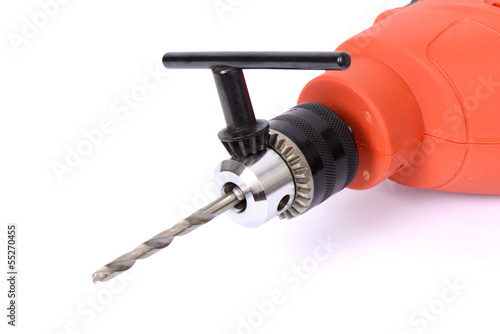 Power drill with accessories