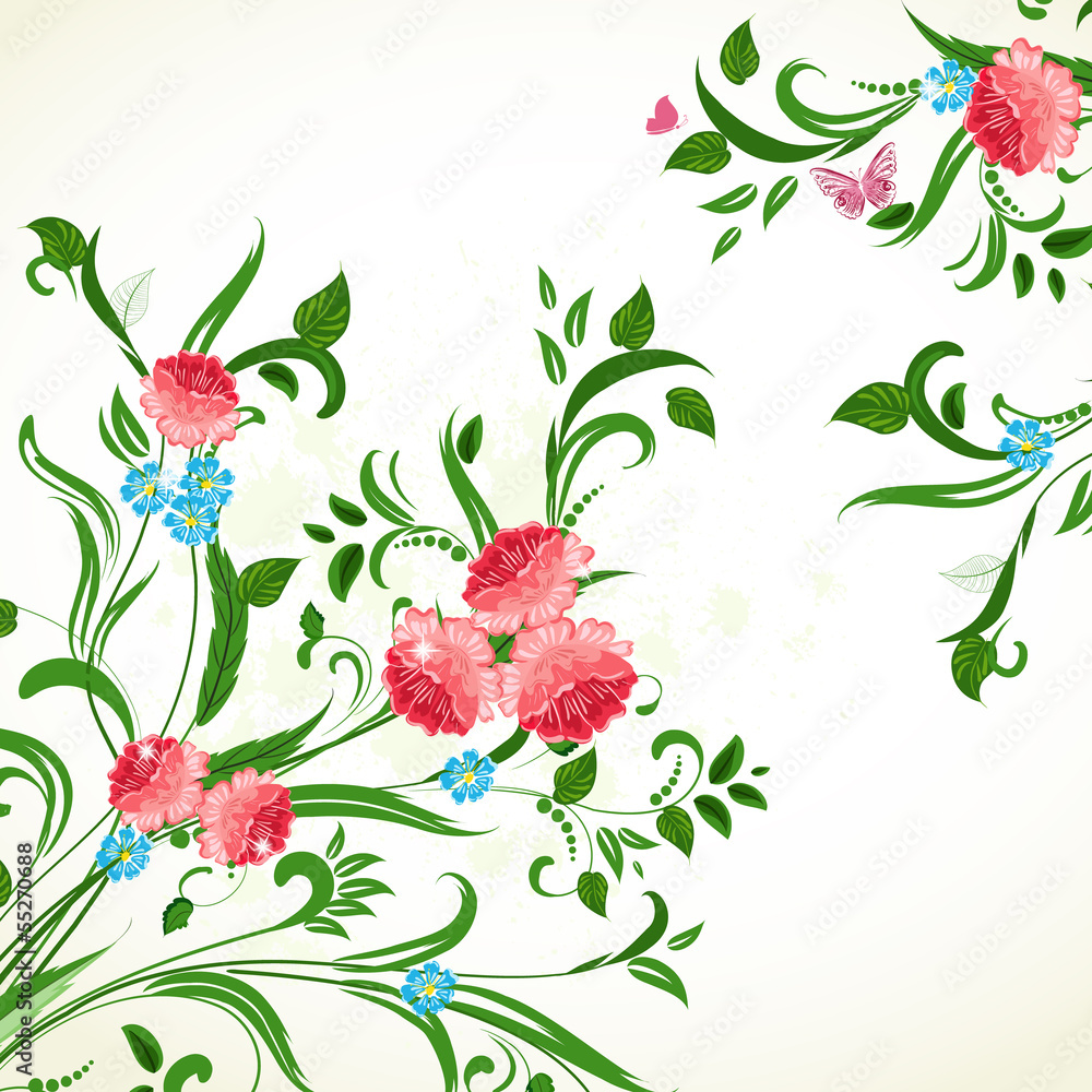 floral ornament  for your design