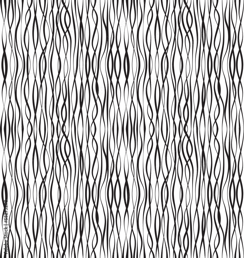 Black and White Abstract Geometric Vector Seamless Pattern. Black and White Abstract Geometric Vector Seamless Pattern.