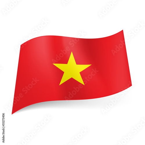State flag of Vietnam.