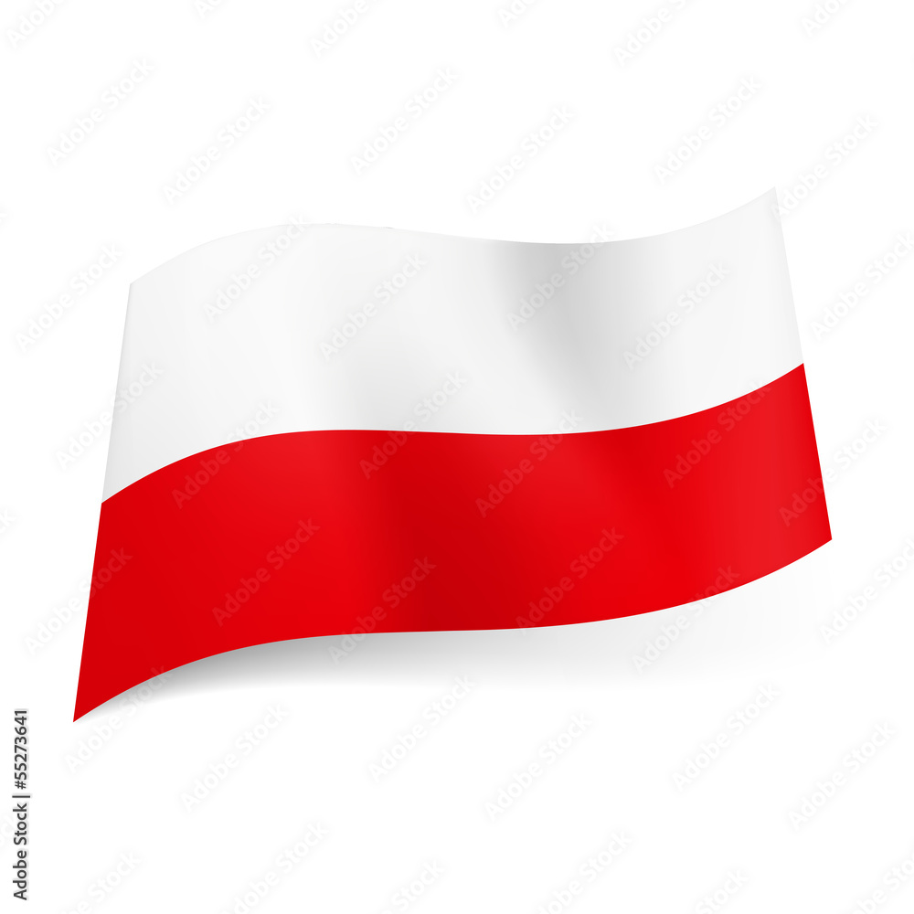 State flag of Poland. State flag of Poland.