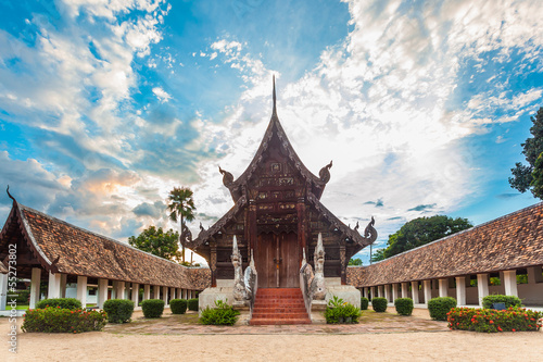 Wat Ton Gwan major tourist attraction, Chiangmai, Thailand. This