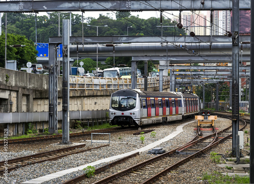 Wallpaper Mural hong kong railway Torontodigital.ca