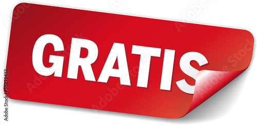 rotes label gratis