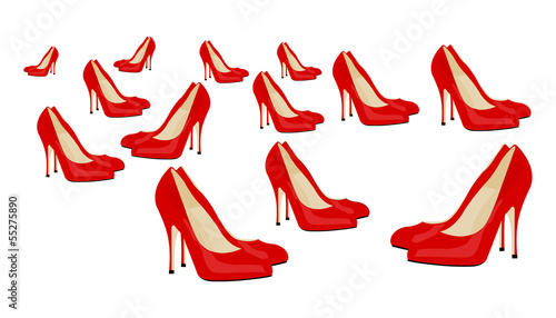 Femminicidio - scarpe rosse photo