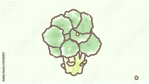 ブロッコリー食べる