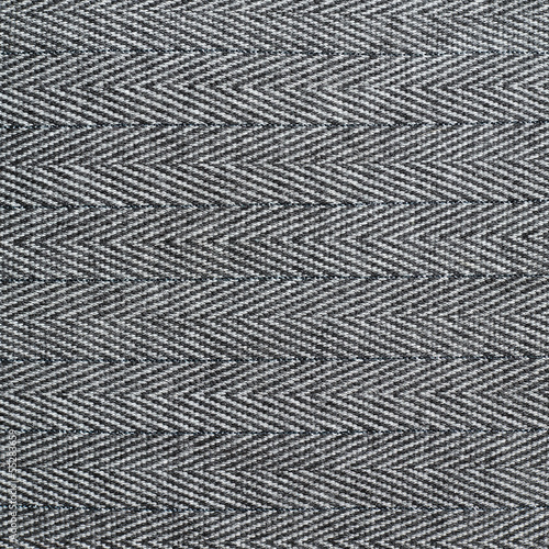 Striped black and white cloth