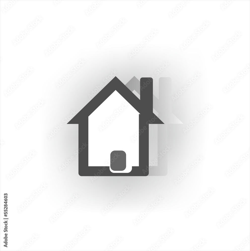 Fototapeta premium house icon