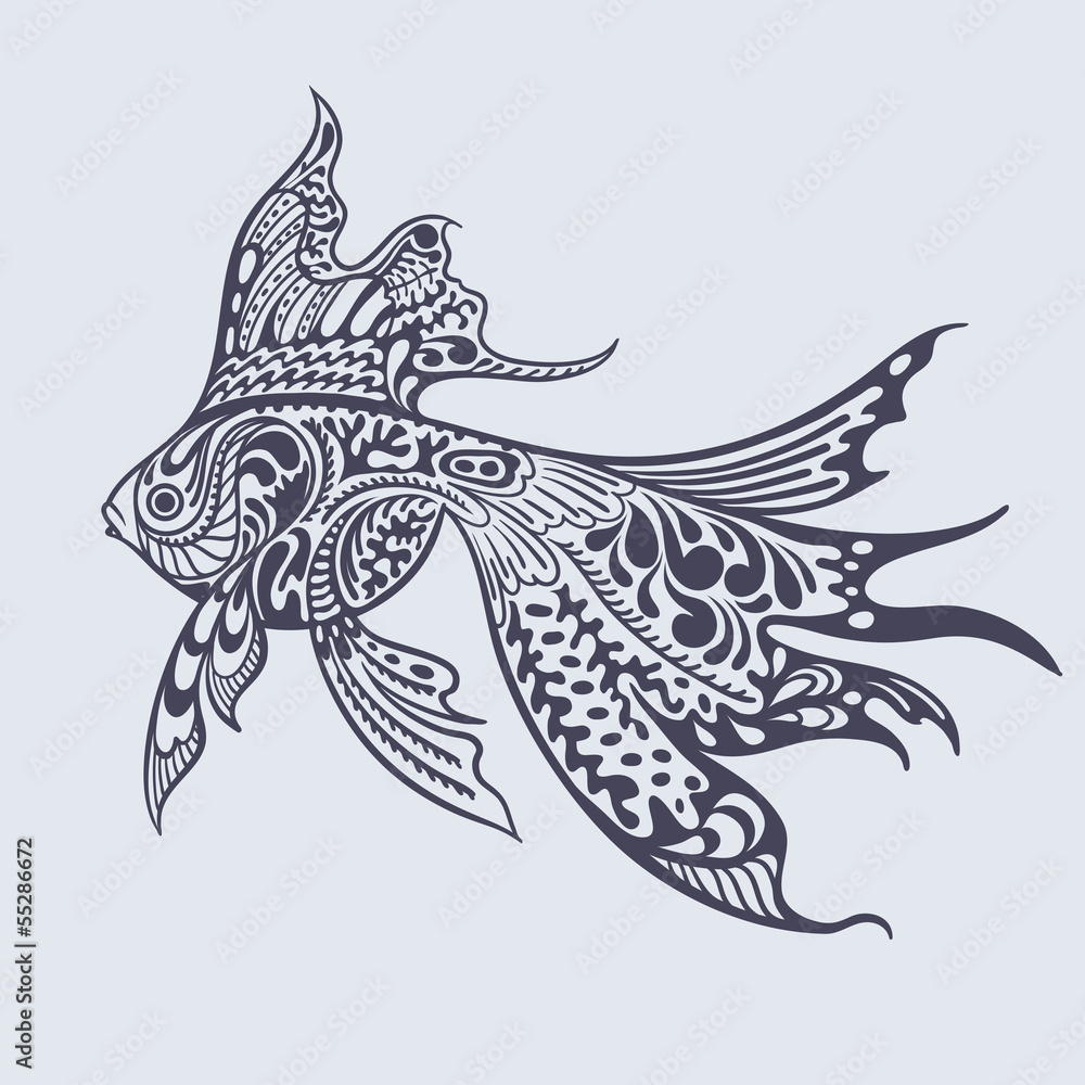 Fototapeta premium Gold fish..