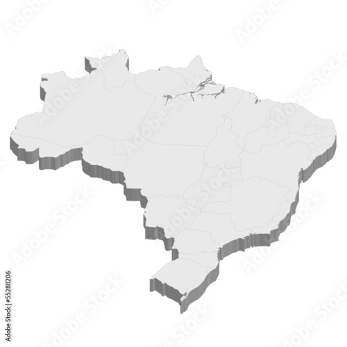 ブラジル 地図 国