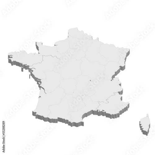 フランス　地図　国