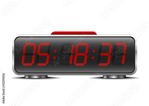 digital alarm clock