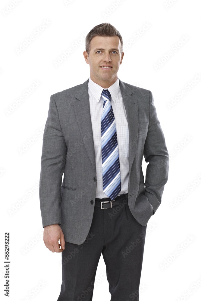 Portrait of elegant businessman Portrait of elegant businessman