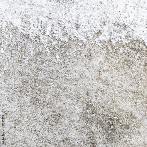 white paint on plain concrete wall surface texture background
