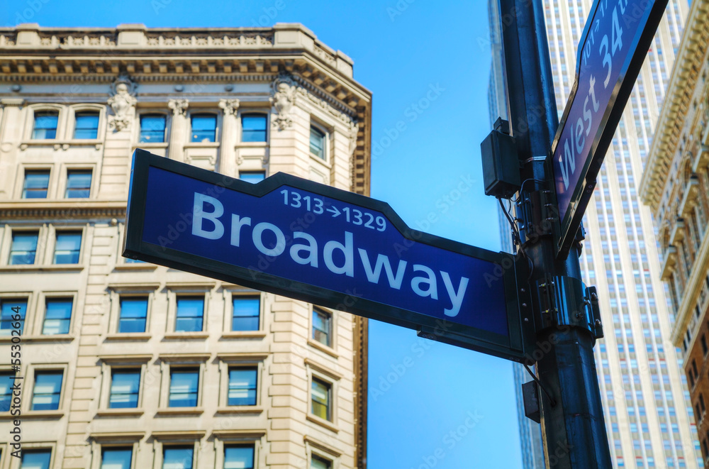Broadway sign