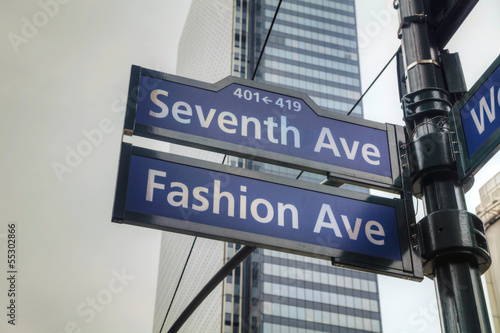 Seventh avenue sign photo