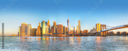 New York City panorama in the morning © andreykr