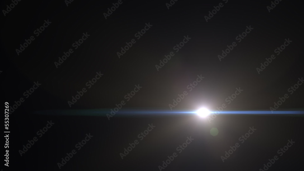 Lens Flares crossing Light slope Lens Flares crossing Light slope