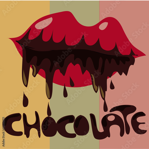 eating chocolate