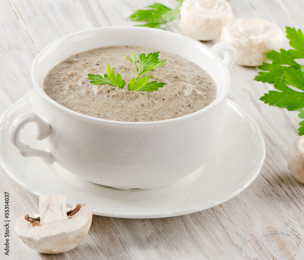 Creamy mushroom soup Creamy mushroom soup