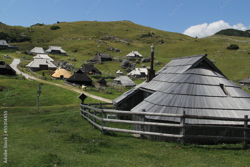 Velika Planina, hameau de bergers slovènes