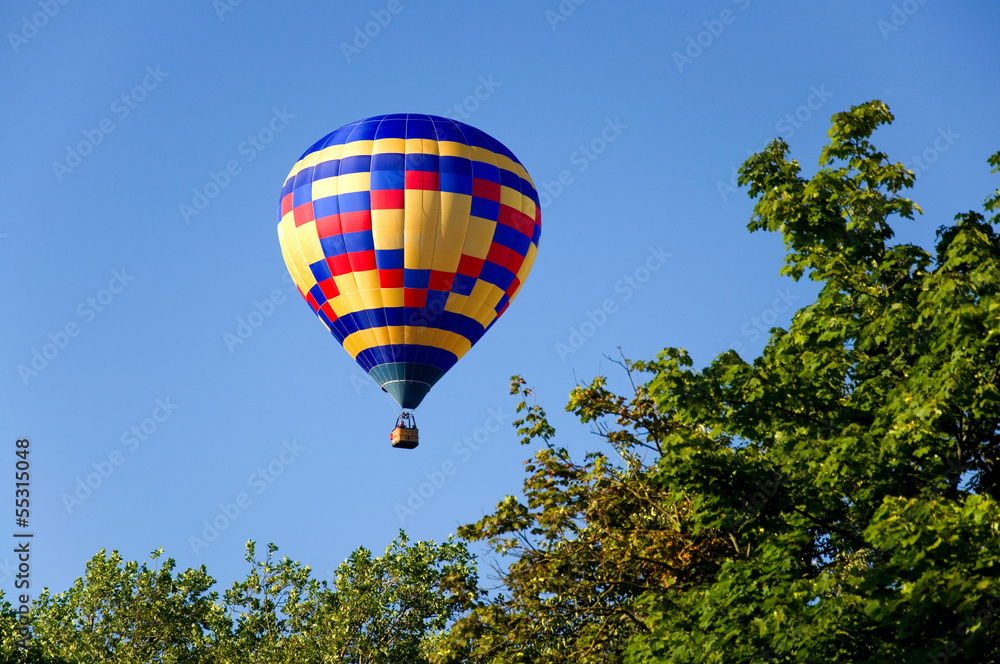 Fototapeta premium Heißluftballon