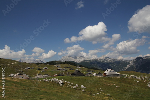 Velika Planina, hameau de bergers slovènes