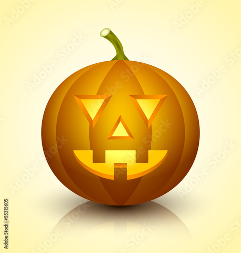 Halloween pumpkin icon