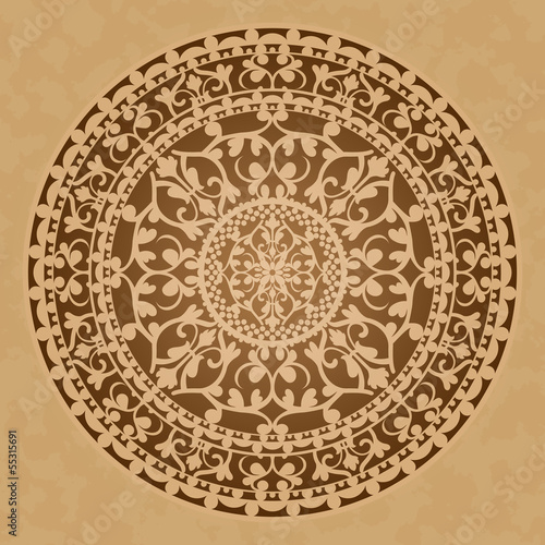 Vector illustration of oriental decoration