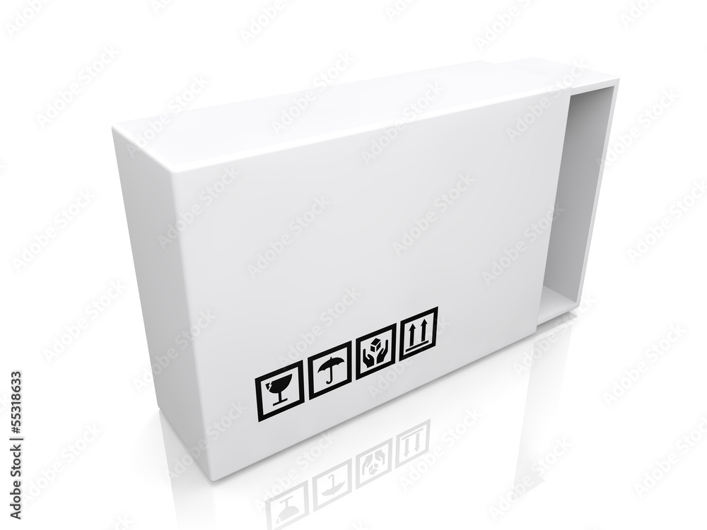 blank boxes isolated on white background blank boxes isolated on white background