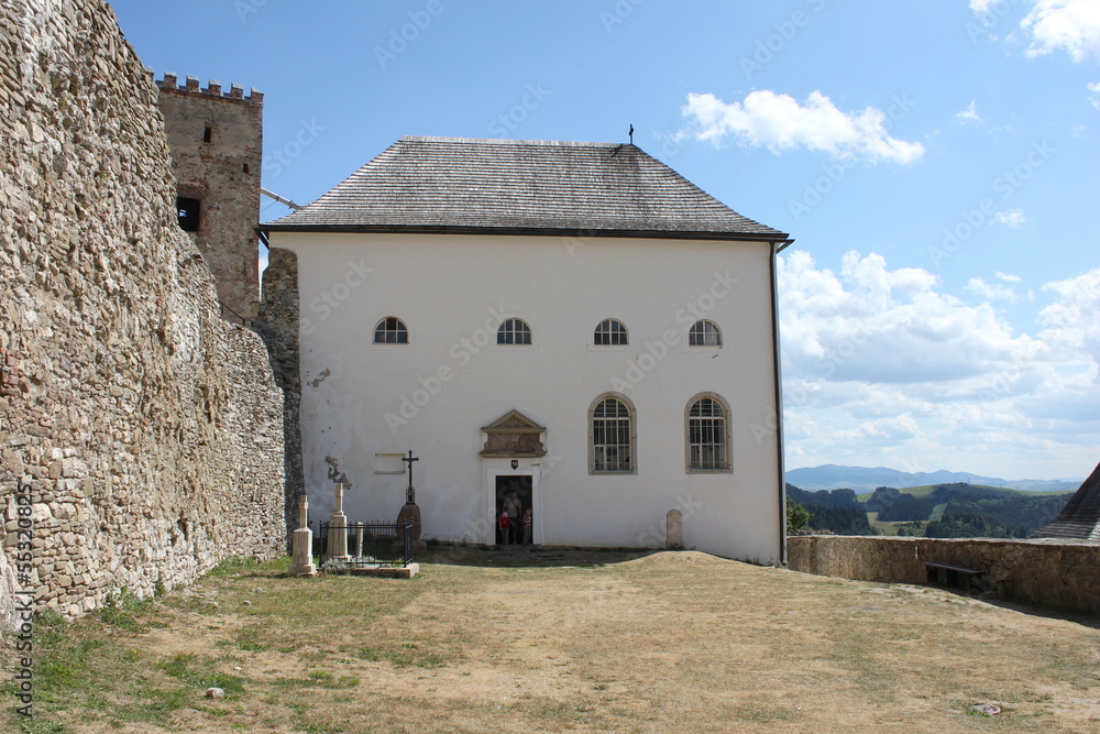 Stara Lubowla - Słowacja - zamek -kaplica