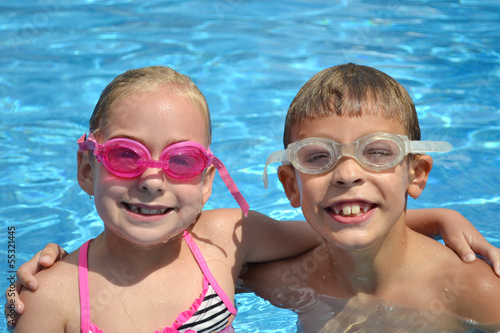 Kids In Pool © Kimberly Reinick