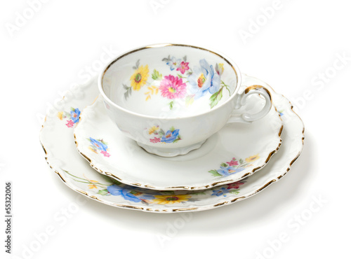 Wall Mural vintage tea cup