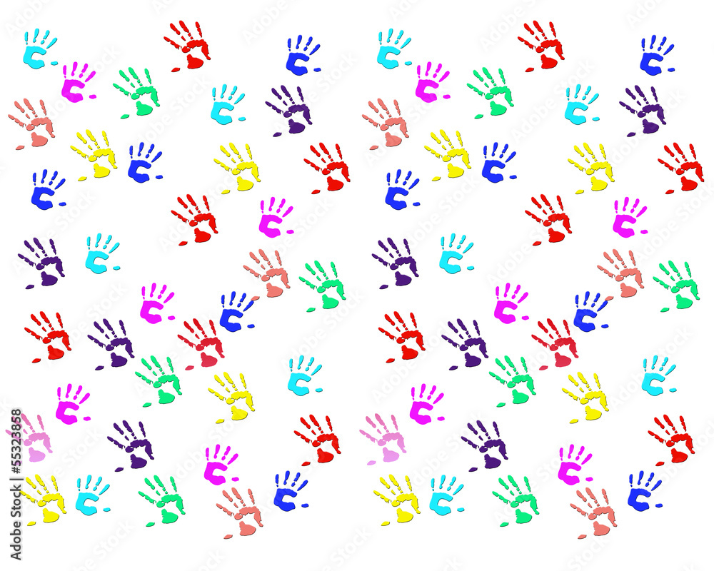 impronte delle mani impronte delle mani