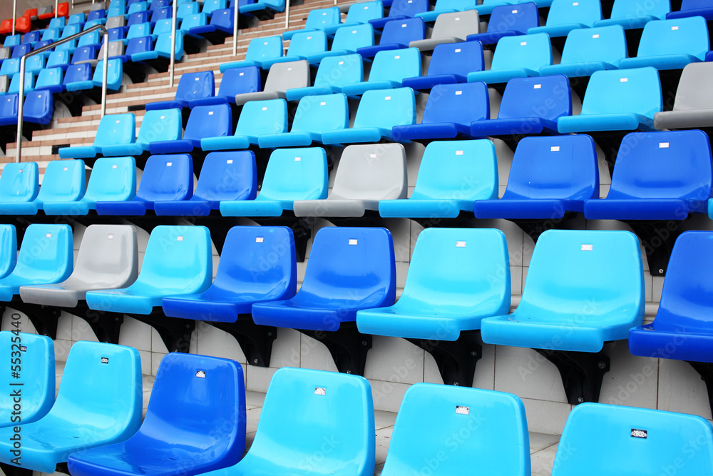 Audience seat in stadium Audience seat in stadium