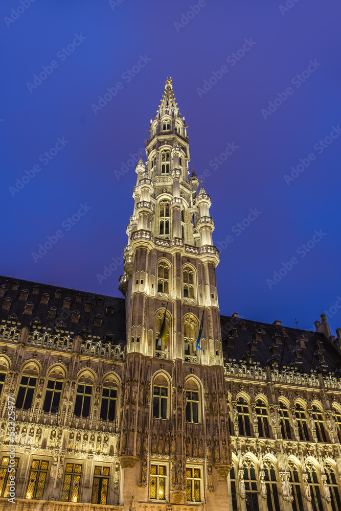 Town Hall in Brussels, Belgium.