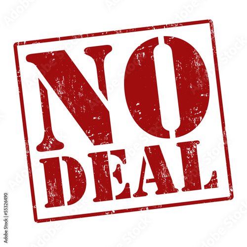 No deal stamp